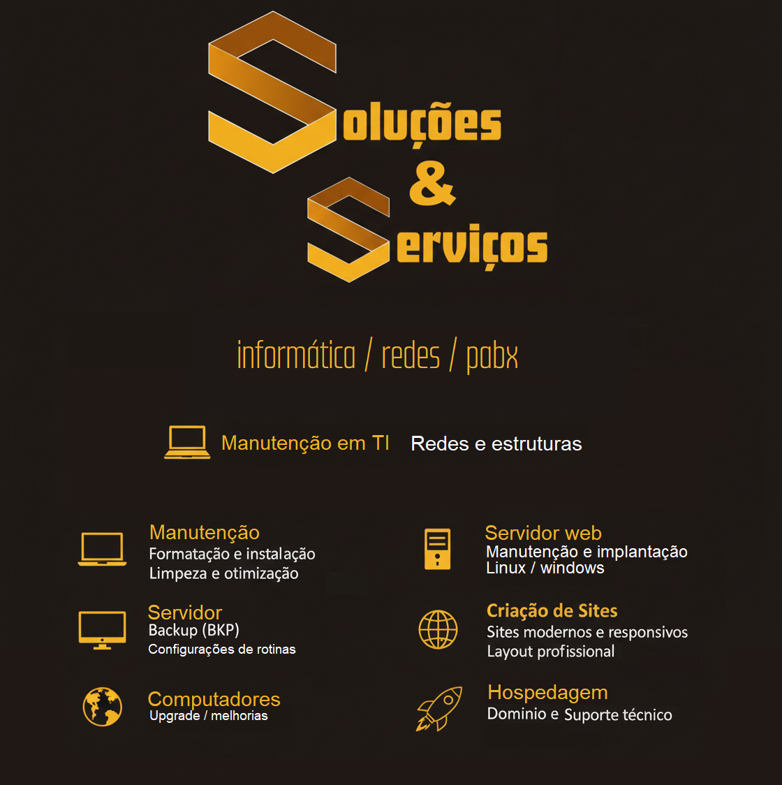 Banner — Soluções & Serviços